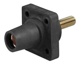 16 Series CAM Female Threaded Stud Panel Connectors - LEVITON Rhino-hide