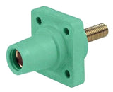 16 Series CAM Female Threaded Stud Panel Connectors - LEVITON Rhino-hide