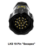 19 Pin Socapex Assembly LK Connector 12/14