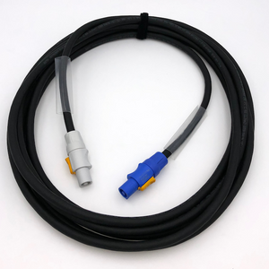 Powercon assemblies 20A cable NEUTRIK blue / grey
