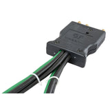 Hubbell Inline Stage Pin (100A/125V) Male HBL100SPM UPC 783585578347