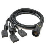 Socapex Break Out 20A Stage Pin 6' 12/3 LK 19 Pin Connector