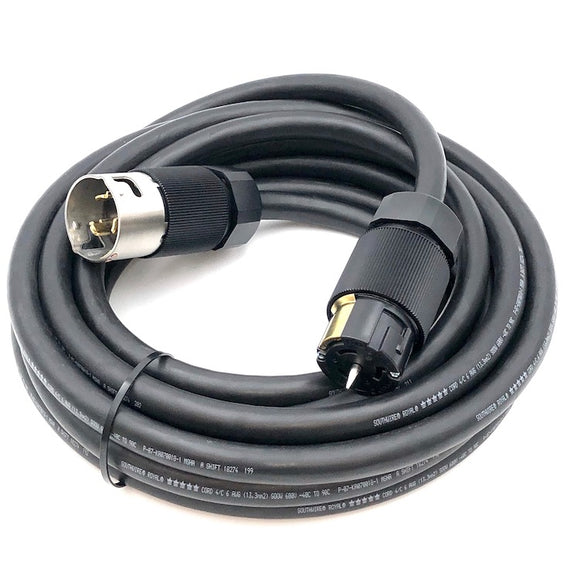 Twist lock spider box cable 50 Amp 6/4 125/250V AC CS6364L CS6365L