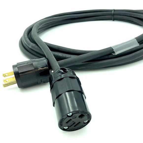 Libra Power® 15 Amp Edison Black Stinger Cable Extensions 5'-200